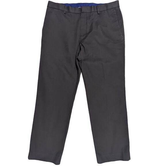 Banana Republic Non-Iron Tailored Slim Fit Dress Pants Men Size 34/30‎ Cotton - Picture 1 of 10